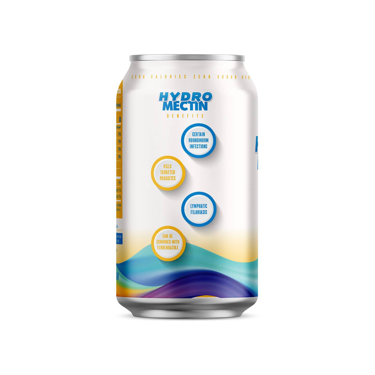 HydroMectin: Anti-Parasitic Hydrogen Water - 12-Pack of 12oz cans